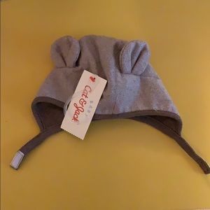 NWT Baby hat with ears